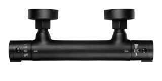 Смеситель для душа Swedbe Mercury 9025B термостатический чёрный